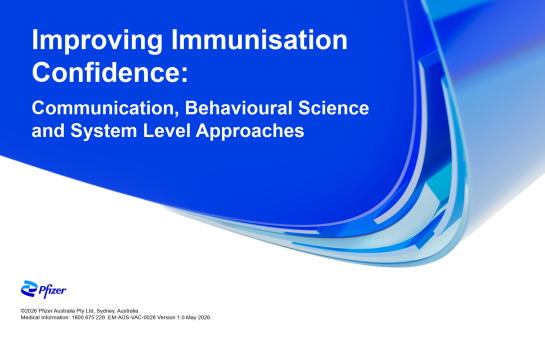 Improving Immunisation Confidence webinar